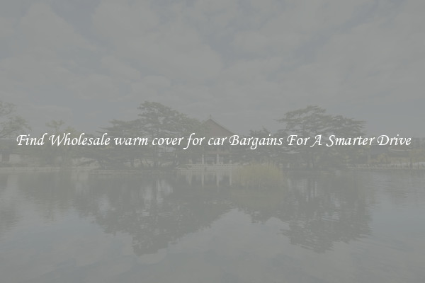 Find Wholesale warm cover for car Bargains For A Smarter Drive